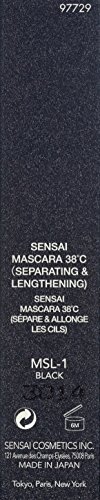 Sensai Augen femme/woman, Mascara 38 Seperating & Lenghtening Nr. Black, 1er Pack (1 x 8 ml) - 2
