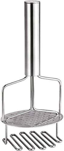 Youlanda All Stainless Steel Potato Masher Ricer Vegetable Fruit Crusher, Dual Action