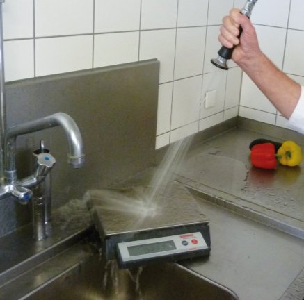 Soehnle Kompaktwaage 9115 12kg – für den Nassbereich IP65 - 2