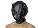 Produktbild Isolationsmaske BDSM Sklaven Ledermaske Leder Maske schwarz