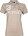 Produktbild HV POLO Damen kurzarm Polo-Shirt Favouritas EQ SS Prints Stickereien (XL, sand melange)