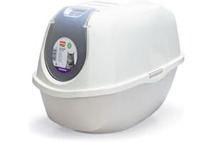 Karlie 51740 Katzentoilette Smart Cat L: 52 cm B: 39 cm H: 41 cm grau