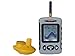 Produktbild FF718 Drahtloser Sonar Beweglicher Fisch-Suchersensor Echolot-Alarm-Fluss See-Seebett Phasen-Update Kontur 131ft / 40M - Silber