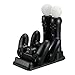 Price comparison product image BeonJFx 4 in 1 Fast Charging Station Dual USB Charger Dock for PS MOVE Playstation 4 PS4 Black