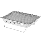Einweg-Grill mit Kohle, 31 x 24 x 5 cm – Bild 1