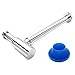 Produktbild BAYTTER® Design Siphon Ablauf Flaschensifon Chrom Messing rund für Waschtisch Geruchsverschluss Ablaufgarnitur Waschbeckenabfluss