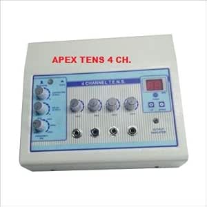 Apex Tens Machine 8 Pads 4 Channel Amazon In Health Personal Care