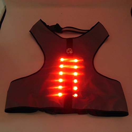 NovoTM-Rechargeable-12-LEDs-Reflective-Cloth-Pet-Dog-Vest-for-Safety