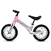 Produktbild Laufrad, Mädchenfahrrad, 5-jährige Mädchen, Laufrad ohne Pedale - als Geburtstagsgeschenk, 12,5-Zoll-Räder, Verstellbarer Lenkersitz, Pink ZHAOFENGMING (Color : Pink+Silver, Size : 12.5")