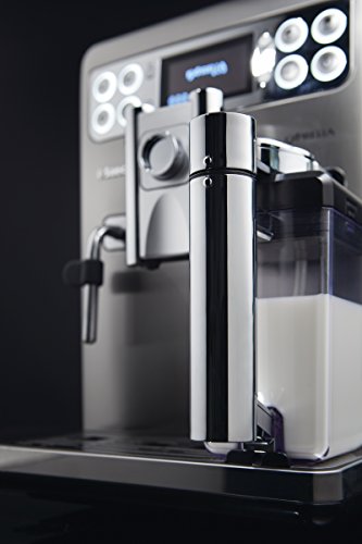 Saeco HD8858/01 Exprelia Kaffeevollautomat, AquaClean, integrierte Milchkaraffe, silber - 6