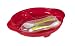 Clevamama Divided Suction Feeding Plate with Travel Cutlety