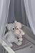 Cot blanket soft Classic powder blue