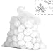 Produktbild Ostereier Plastik / Kunststoff mit Aufhänger / Aufhängeösen, Eier, Deko, Osterdekoration, zum Bemalen und Dekorieren ca. 60mm 100 Stück weiß