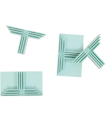 Kit Completo Per Rilegatura E Scrapbooking - Include Righello L, T, Guida E Squadra - Colore Rosa - Foto 2