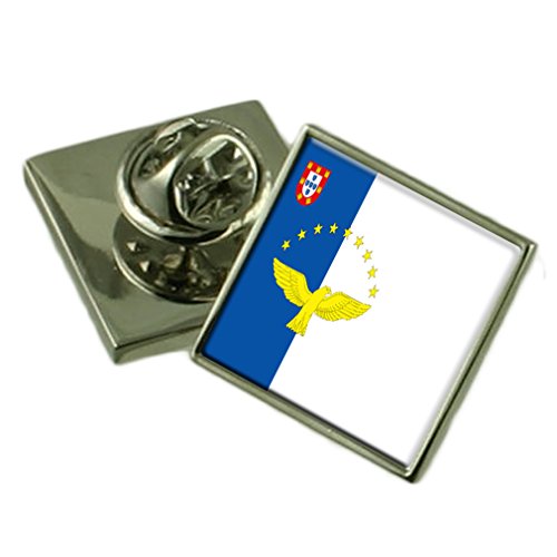 Preisvergleich Produktbild Die Azoren Anstecknadel Abzeichen graviert personalisierten Box