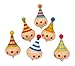 Spinning Top "Clown" (set of 6)