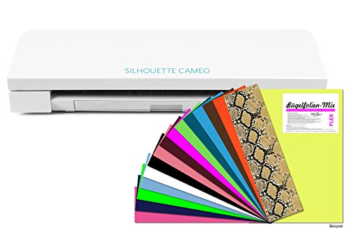 Preisvergleich Produktbild Silhouette Cameo 3 Schneideplotter + Bunte Mischung Flex