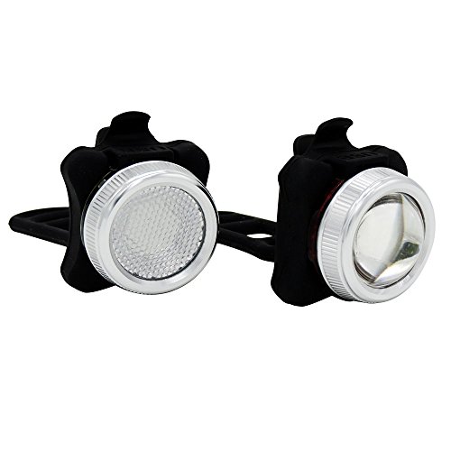 LED Fahrradbeleuchtung Set , USB Wiederaufladbare LED Fahrradlampe Radfahren Nacht Warnung Rücklicht LED Fahrradlampe Frontlicht und Rücklicht COB Dimmbar Frontlicht und Rotes Blaues Bicycle Rücklicht 2 USB-Kabel, 450lm, Wasserdicht IPX4 - 9