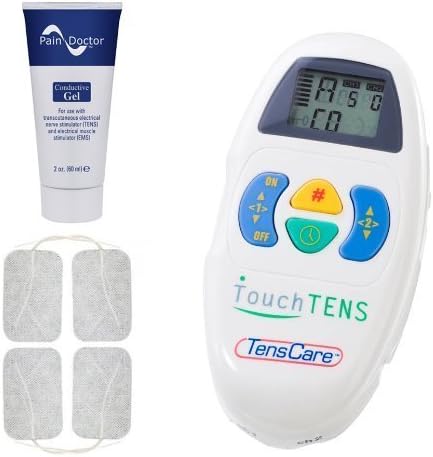 Touch TENS + Conductive Gel + 2 Extra pairs of TENS pads