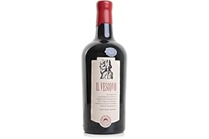 Terre Di San Vito Malbec Il Vescovo Organic Red Wine 75cl (ABV 13.5% Alcohol) | Award-Winning Italian Red Wine | 70% Malbec and 30% Cabernet Sauvignon | Steel Barrel-Aged for Over a Year