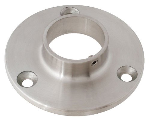 Edelstahl Wandanschluss für Rohr 33,7 mm - V2A
