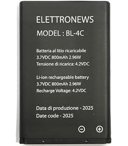 Batteria 900mAh Per Panasonic KX-TU446, KX-TU456, KX-TU466 E Modelli Simili – 3.7V, Li-Ion