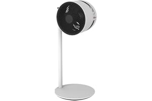 ‎BONECO BONECO Ventilator F220 I Standventilator I höhenverstellbar bis 85cm I 4 Leistungsstufen I Neigungswinkel verstellbar (weiß)