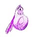 10ml Mini Perfume Spray Diamond Bottle Atomizer Refillable Travel Gift - Purple