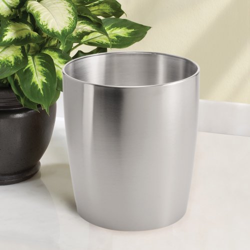 InterDesign 23570EU Gina Abfalleimer, edelstahl gebürstet - 2