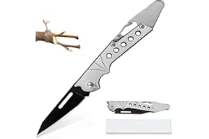 FaJoek Coltello da Innesto, Coltello da Innesto Pieghevole da Giardino, Coltello da Innesto in Acciaio Inossidabile, Coltello per Innesti Piante, Coltello Pieghevole Per Innesto