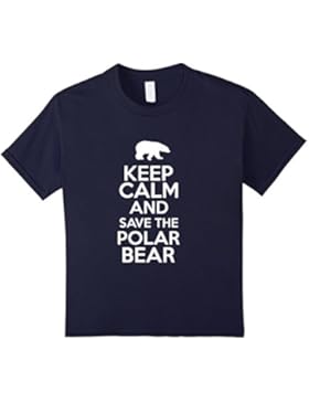 Keep Calm And Save Polar Bear T-Shirt, There is No Planet B