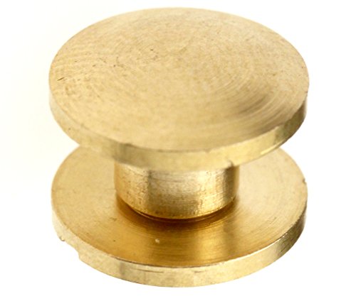 10Paar 4×4.5mm Gürtelschrauben Buchschrauben Buch Gürtel Schrauben - 3