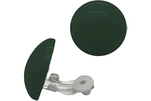 SoulCats 1 paio di orecchini a Clip in plastica in molti Colori e sfumature pastello