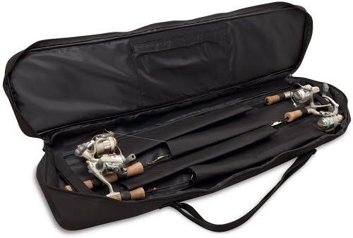 Rapala Soft-Sided 30 Rod Bag, Black/Red by Sportsman Supply Inc.