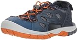 Synthetic upper material. Jack Wolfskin TITICACA LOW K, Unisex-Kinder Sport Sandalen, Blau (ocean wave), 39 EU (5.5 UK)