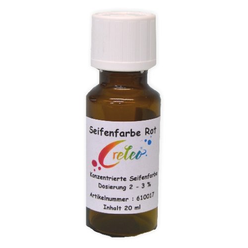 Seifenfarbe 20 ml rot zum Seifengiessen