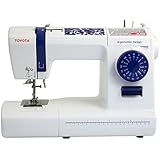 Toyota jeans17 C de EU Máquina de coser otro, 41 x 19,8 x 29,4 cm, color blanco