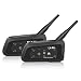 Produktbild AIJICHE Bluetooth-Walkie-Talkie für 1200M 2-Piece-Motorrad über BT-Funksprechanlage und Walkie-Talkie-MP3, GPS kann 6 Personen und 2 Anrufe gleichzeitig verbinden