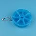 Produktbild BoburyL 7 Slots 7 Tagtablette Pille Aufbewahrungsbox Weekly Drug-Organisator-Fall-Geschenk Blau