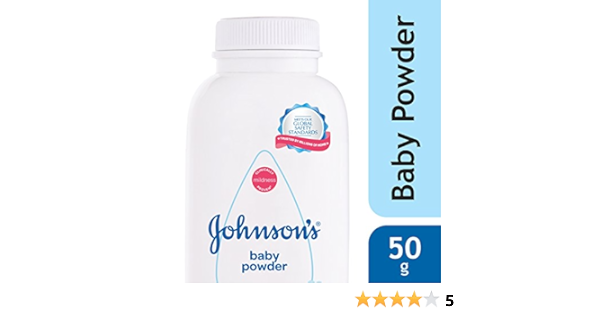 johnson's baby powder 50g mini