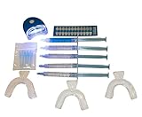 Teeth Whitening Gel at Home Dental Grade Tooth Whitener - Free 60g Activated Charcoal Included - Peroxide and Carbamide Free
