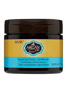 Hask Argan Oil Deep Conditioner Hair Mask 171gm for Strengthens, Restores & Smooths Dry, Damaged Hair