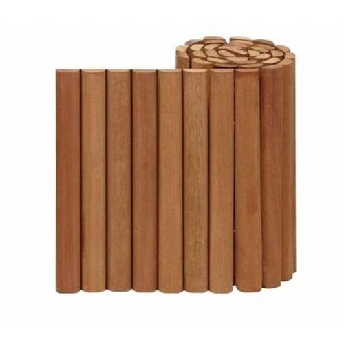 180 x 40 CM : BANGKIRAI ROLLBOARDER HARTHOLZ BEETUMRANDUNG RASENKANTE = 11,66 EUR/m - 3