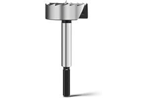 MOXPIFY Forstnerbohrer 60mm für Holz, Forstner Bits durchmesser 60mm, Länge 150mm mit 12mm Sechskant Schaft