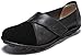 Produktbild Yooeen Damen Mokassins Bootsschuhe Leder Arbeitsschuhe Freizeit Flache Loafers Halbschuhe Fahren Sandalen Klettverschluss Erbsenschuhe