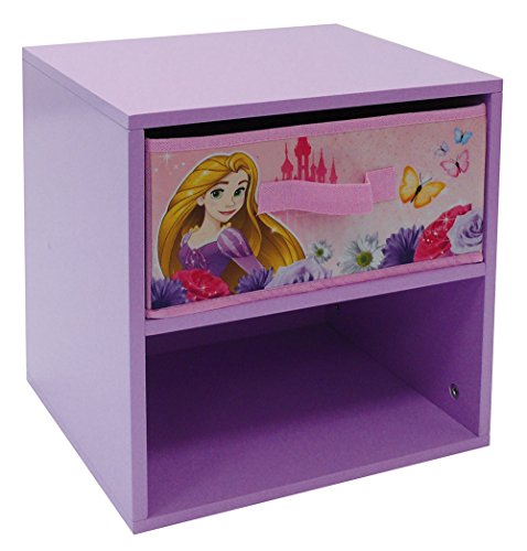 Fun House Adesivi murali Decorative, Principesse - 712 Tavolo 362 Comodino con 1 cassetto