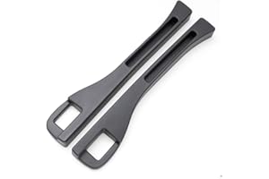 MIGIFTDY 2 Stücke Autositz Gap Plug, Sitzlückenfüller aus Kunstleder Zwischraumfüller aus Kunstleder fürs Auto Universal Geeignet für die Meisten Modelle von Autos