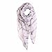 Produktbild Damen Schal Xinan Musiknote Katze Druckmuster langer Schal warme Packung Schal (Rosa)