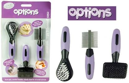 (Boredom Breakers) Options Mini Groomer Kit for Small Animals