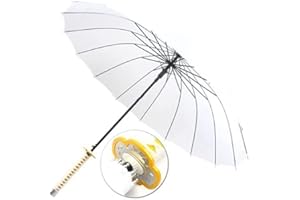 ZNLVZSH Parapluie Demon Slayer, Anime Cosplay Parapluie Automatique, 210T 8 Bones Sun & Parapluie de Pluie Coupe-Vent Imperméable pour Hommes Femmes, Diverses Options de caractères, Agatsuma Zenitsu